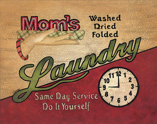 Linda Spivey LS558 - Mom's Laundry - Laundry, Mom, Wash, Signs from Penny Lane Publishing