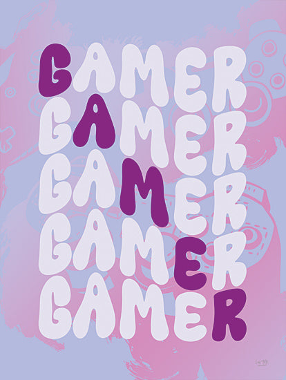 Lux + Me Designs LUX1017 - LUX1017 - Gamer - 12x16 Games, Video Games, Tween, Gamer, Typography, Signs, Textual Art, Purple from Penny Lane