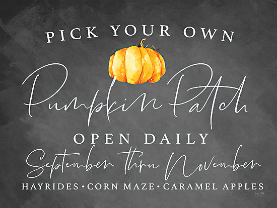 Lux + Me Designs LUX106 - LUX106 - Pumpkin Patch    - 16x12 Pumpkin Patch, Fall, Typography, Signs, Pumpkin Farm, Farm, Farmhouse/Country, Advertisements, Chalkboard from Penny Lane