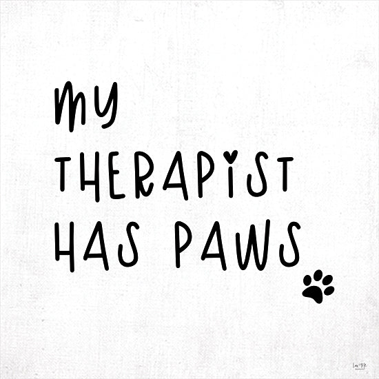 Lux + Me Designs LUX210 - LUX210 - My Therapist Has Paws - 12x12 Therapist Has Paws, Pets, Dog, Humorous, Signs from Penny Lane