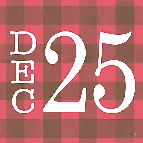 Lux + Me Designs LUX211 - LUX211 - Dec. 25 - 12x12 December 25th, Christmas, Holidays, Plaid, Signs from Penny Lane