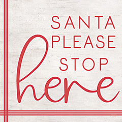 LUX214 - Santa Please Stop Here - 12x12