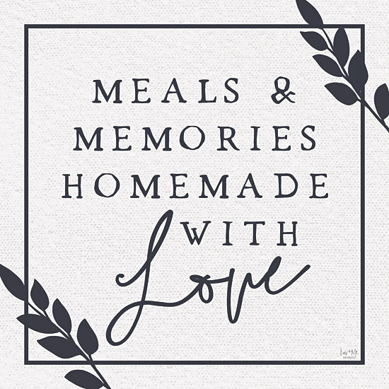 Lux + Me Designs LUX262 - LUX262 - Meals & Memories Made with Love - 12x12 Meals & Memories Made with Love, Kitchen, Family, Leaves, Signs from Penny Lane
