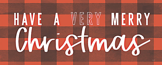 Lux + Me Designs LUX337 - LUX337 - Have a Very Merry Christmas - 18x6 Very Merry Christmas, Holidays, Lodge, Black & Red Plaid from Penny Lane