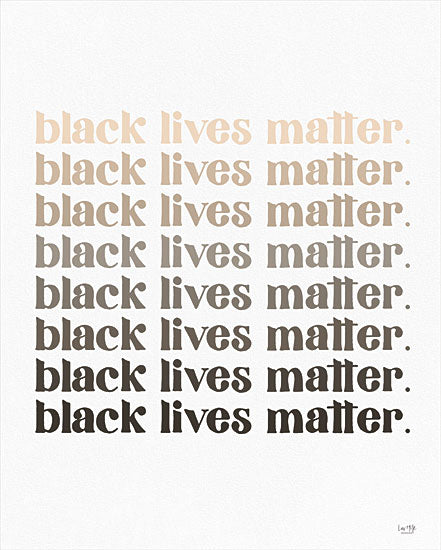 Lux + Me Designs LUX364 - LUX364 - Black Lives Matter II - 12x16 Black Lives Matter, BLM, Current Events, Signs from Penny Lane