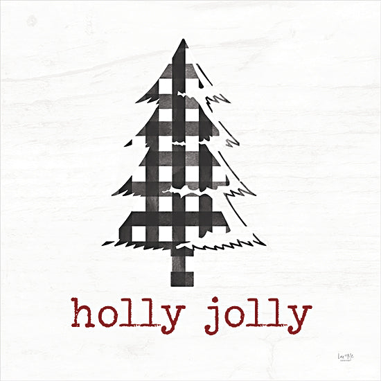 Lux + Me Designs LUX469 - LUX469 - Holly Jolly Tree  - 12x12 Holly Jolly Tree, Christmas Tree, Christmas, Holidays, Signs from Penny Lane