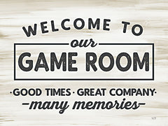 LUX538 - Welcome to Our Game Room - 16x12