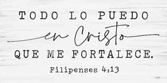 LUX596 - Philippians 4:13 Spanish    - 18x9
