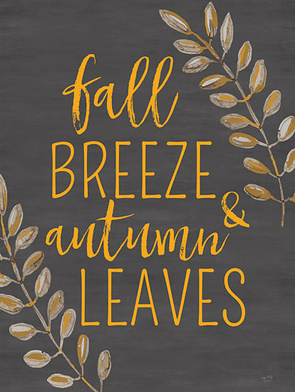 Lux + Me Designs LUX603 - LUX603 - Fall Breeze & Autumn Leaves - 12x16 Fall Breeze & Autumn Leaves, Greenery, Fall, Autumn, Typography, Signs from Penny Lane