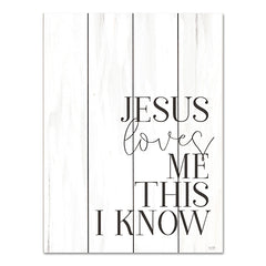 LUX638PAL - Jesus Loves Me - 12x16