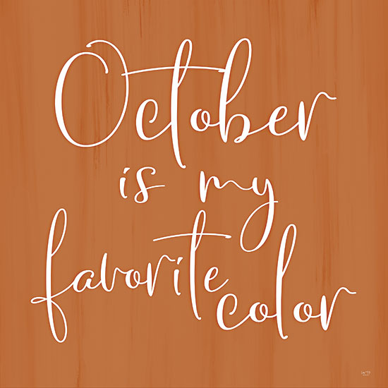 Lux + Me Designs LUX664 - LUX664 - October is My Favorite Color - 12x12 October is My Favorite Color, Fall, Autumn, Typography, Signs from Penny Lane