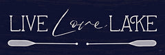 LUX688A - Live, Love, Lake - 36x12