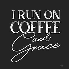 LUX695 - I Run on Coffee and Grace  - 12x12