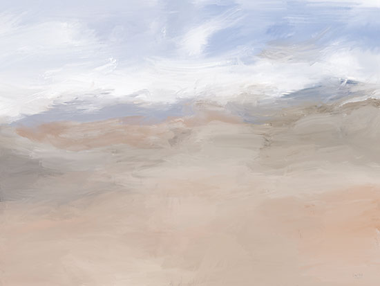 Lux + Me Designs LUX782 - LUX782 - An Evening in Great Sands - 16x12 Abstract, Landscape, Coastal, Neutral Palette from Penny Lane