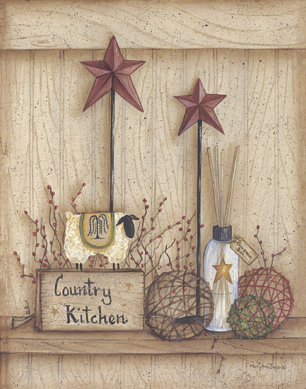 Mary Ann June MARY269 - Country Kitchen - Kitchen, Sheep, Barn Stars from Penny Lane Publishing