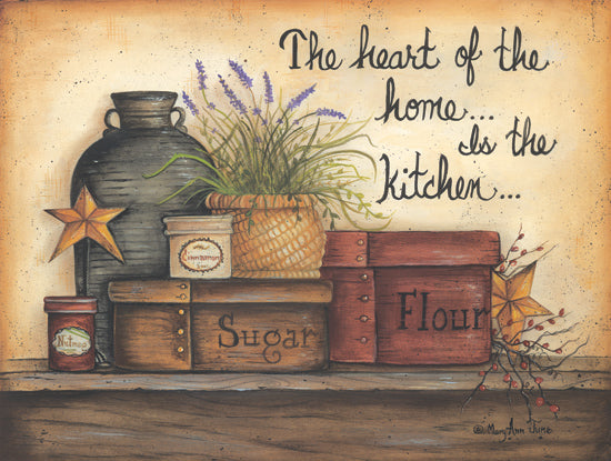 Mary Ann June MARY333 - Heart of the Home - Kitchen, Crocks, Canisters, Barn Stars from Penny Lane Publishing