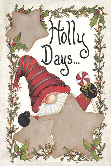 Mary Ann June Licensing MARY555LIC - MARY555LIC - Holly Days Gnome - 0  from Penny Lane