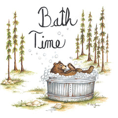 MARY617 - Bath Time - 12x12