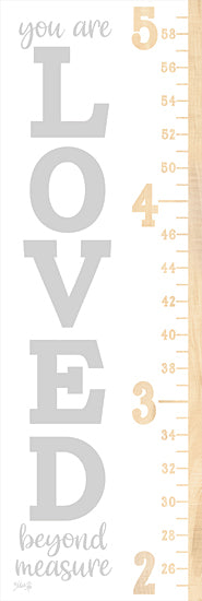 Marla Rae MAZ5619 - MAZ5619 - Loved Beyond Measure Growth Chart  - 12x36 Love, Measure, Height Chart, You are Loved, Signs from Penny Lane