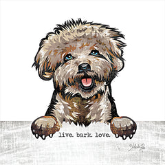 MAZ5638 - Live. Bark. Love.   - 12x12