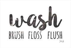 MAZ5660 - Wash-Brush-Floss-Flush - 18x12