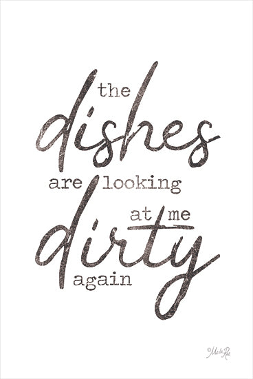 Marla Rae MAZ5664 - MAZ5664 - Dirty Dishes - 12x18 Dishes, Kitchen, Humorous, Signs from Penny Lane