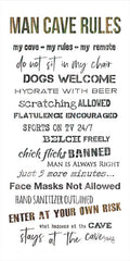 MAZ5750 - Man Cave Rules I - 12x24