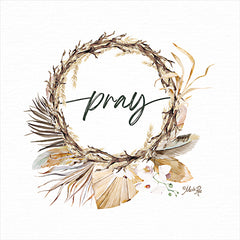 MAZ5904 - Boho Pray Wreath - 12x12