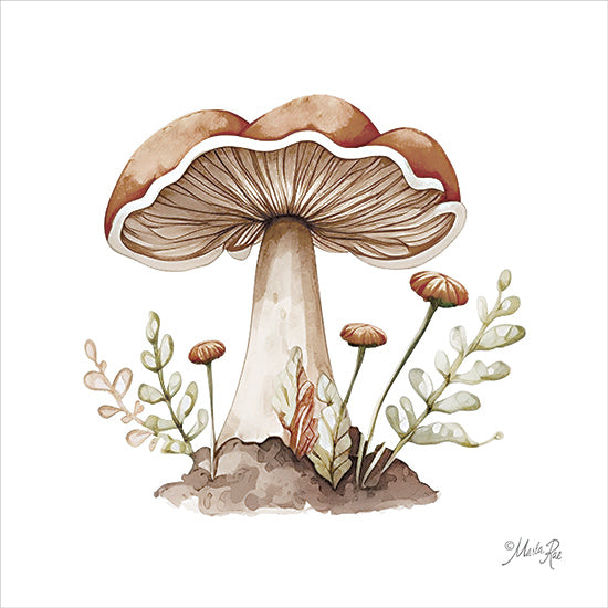 Marla Rae MAZ5964 - MAZ5964 - Mellow Mushroom - 12x12 Mushroom, Nature, Greenery, Mellow Mushroom from Penny Lane