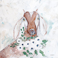 MKA122 - Floral Goat - 12x12