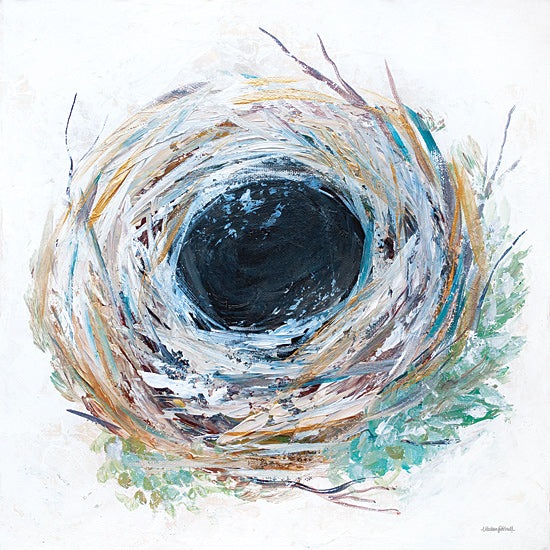 Mackenzie Kissell MKA130 - MKA130 - Blessed Nest - 12x12 Nest, Bird's Nest, Nature, Abstract, Spring from Penny Lane