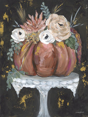 MKA149 - Boho Pumpkin on Pedestal - 12x16