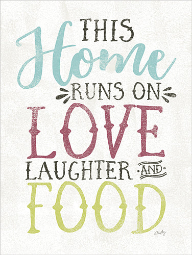 Misty Michelle MMD104 - Love, Food and Laughter - Kitchen, Home, Family from Penny Lane Publishing