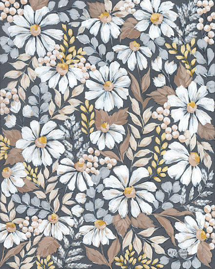Michele Norman MN319 - MN319 - Neutral Daisies - 12x16 Flowers, White Flowers, Daisies, Blooms, Botanical from Penny Lane
