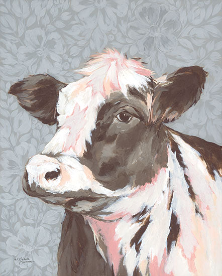 Michele Norman MN322 - MN322 - Beautiful Beaulla - 12x16 Cow, Bowtie, Whimsical from Penny Lane