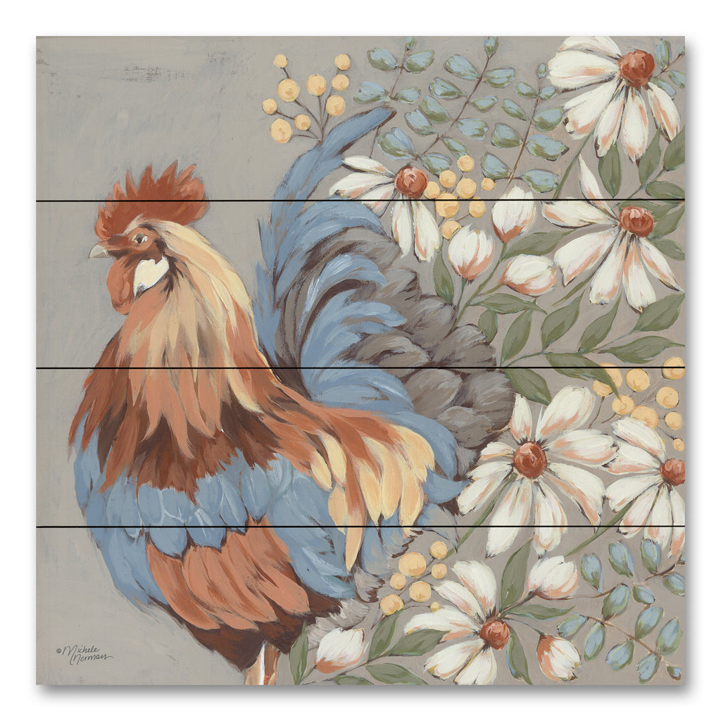 Michele Norman MN325PAL - MN325PAL - Ruler of the Roost - 12x12  from Penny Lane