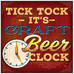 MOL1998 - Tick Tock It's Craft Beer Clock - 0