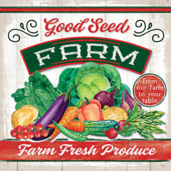Mollie B. MOL2077 - MOL2077 - Good Seed - 12x12 Farm, Produce, Fruit & Vegetables, Farm Fresh, Signs, Kitchen from Penny Lane