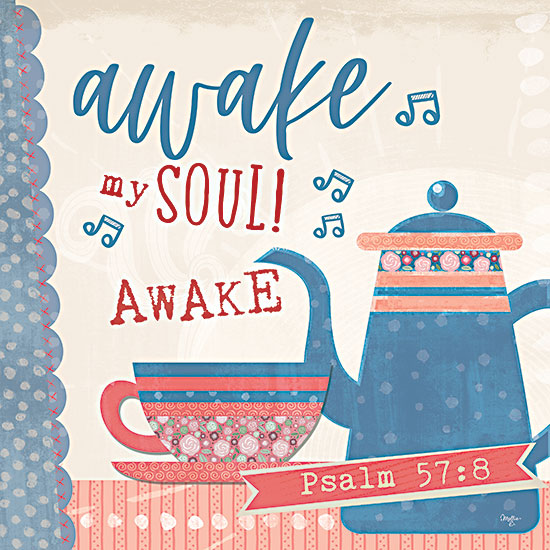 Mollie B. MOL2150 - MOL2150 - Awake My Soul - 12x12 Awake My Soul, Coffee, Kitchen, Drink, Primitive, Country, Signs from Penny Lane