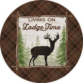 Mollie B. MOL2223RP - MOL2223RP - Living on Lodge Time - 18x18  from Penny Lane