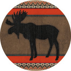 MOL2230RP - Out West Moose - 18x18