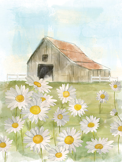 Mollie B. MOL2499 - MOL2499 - Field of Daisies - 12x16 Barn, Farm, Whimsical, Flowers, Rustic, Spring, Daisies, Spring Flowers from Penny Lane