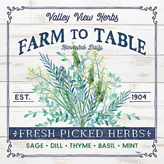 MOL2675 - Fresh Picked Herbs - 12x12