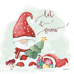 MOL2723 - Let it Snow Snowman Gnome - 12x12