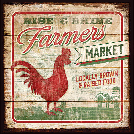 Mollie B. MOL920 - Rise & Shine Farmer's Market - Rooster, Farmer's Market from Penny Lane Publishing