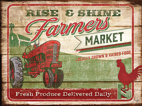 Mollie B. MOL922 - Fresh Produce - Tractor, Farmer's Market, Signs from Penny Lane Publishing