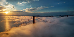 MPP1073 - Golden Gate Bridge at Sunrise - 18x9