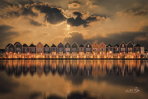 Martin Podt MPP328 - Dutch Classic - Houses, Water, Lights from Penny Lane Publishing