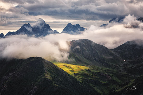 Martin Podt MPP611 - MPP611 - In the Spotlight I - 18x12 Mountains, Clouds, Photography, Landscape from Penny Lane