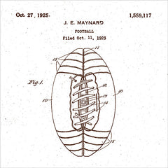 MS198 - Football Patent - 12x12